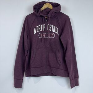 AEROPOSTALE Women's Logo Full Zip Hoodie-Arches | XL | NEW
